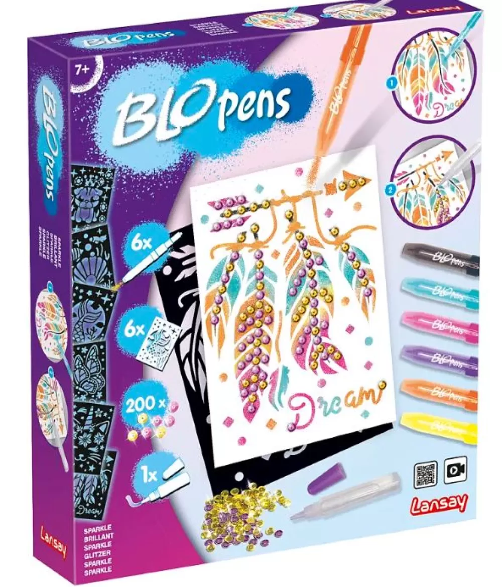 Blopens Airbrush Spruhstifte - Glitzer & Pailletten New