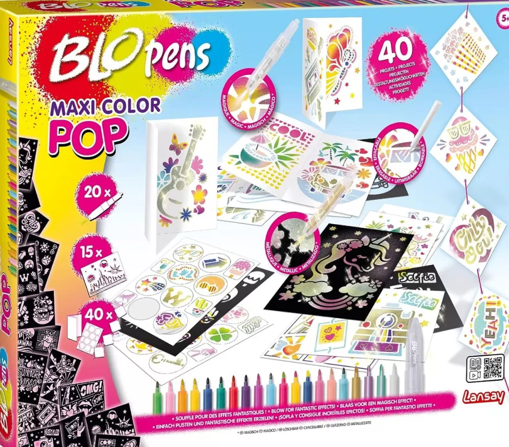 Blopens Airbrush Spruhstifte - Maxi Colour Pop Set Outlet