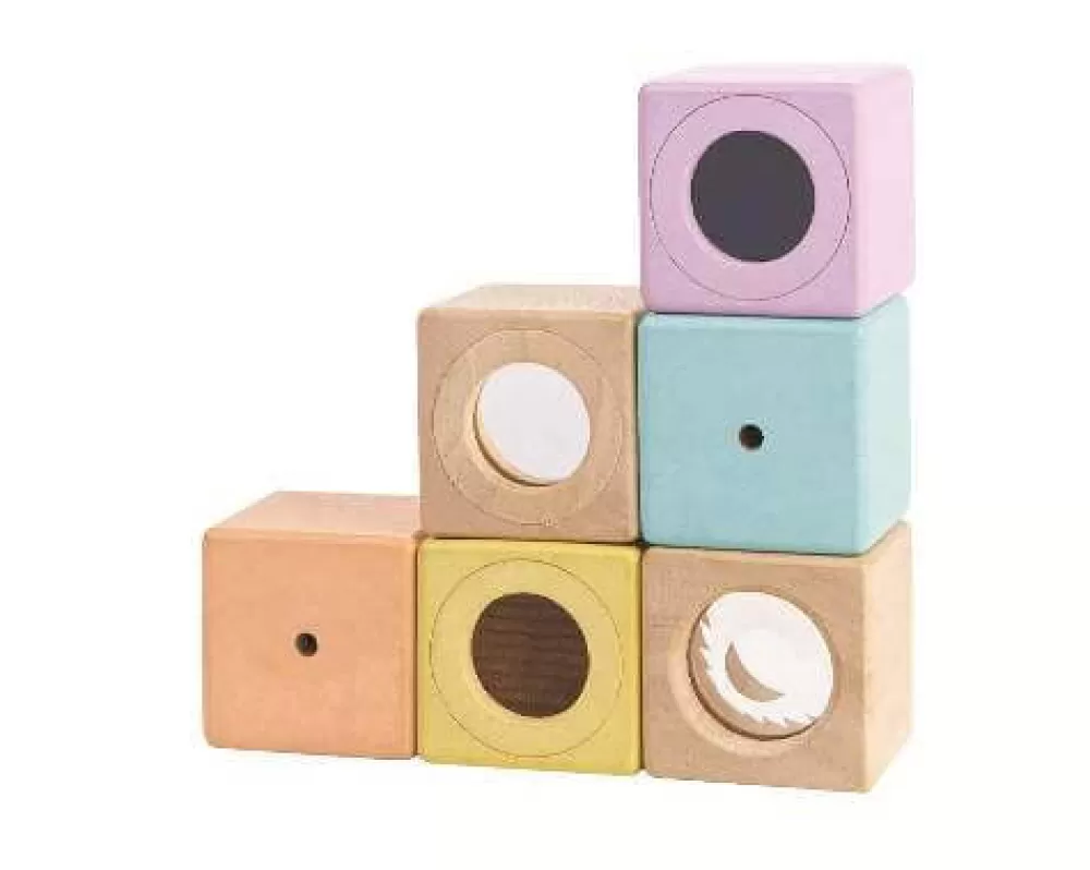 PlanToys Aktivitatsklotze - Pastell Store