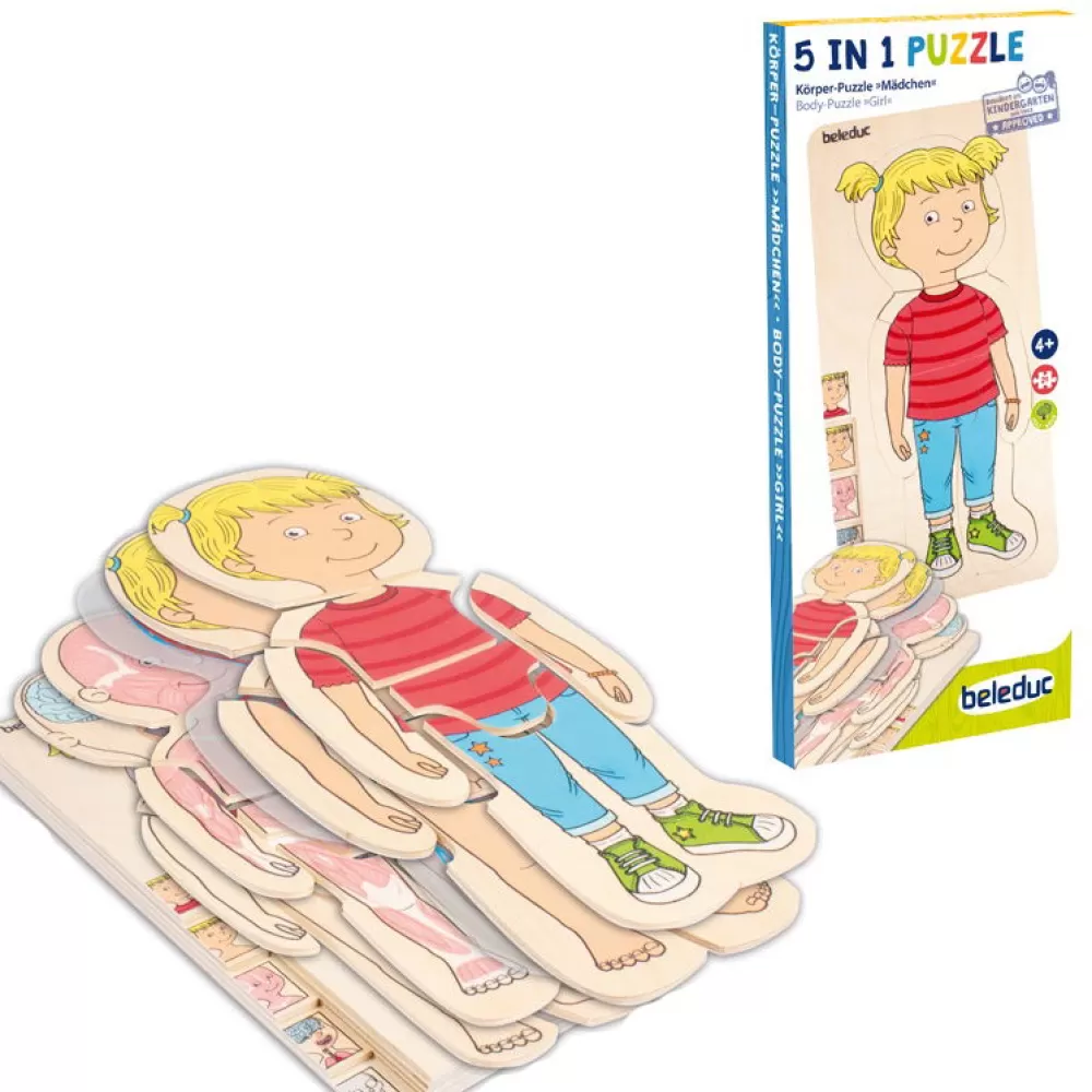 Anatomie Puzzle - Kleines Madchen-Beleduc New