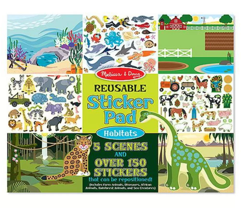 Melissa and Doug Aufkleberheft - Tierwelten Shop