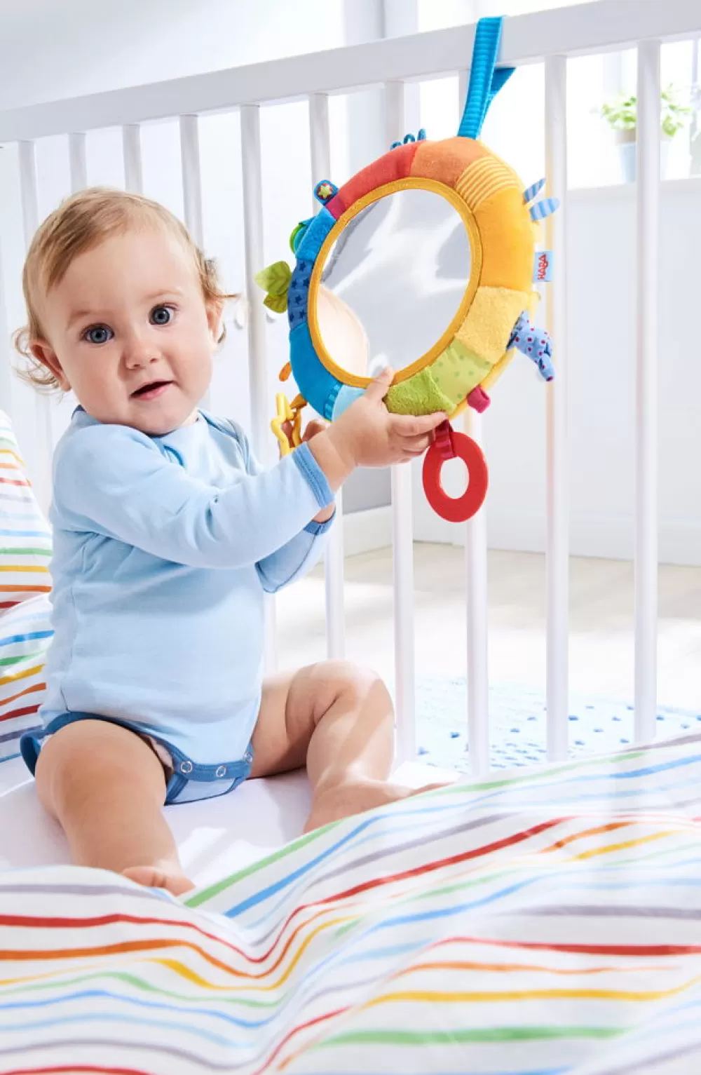 Babyspiegel Mit Beis- Und Spielelementen-Haba Clearance