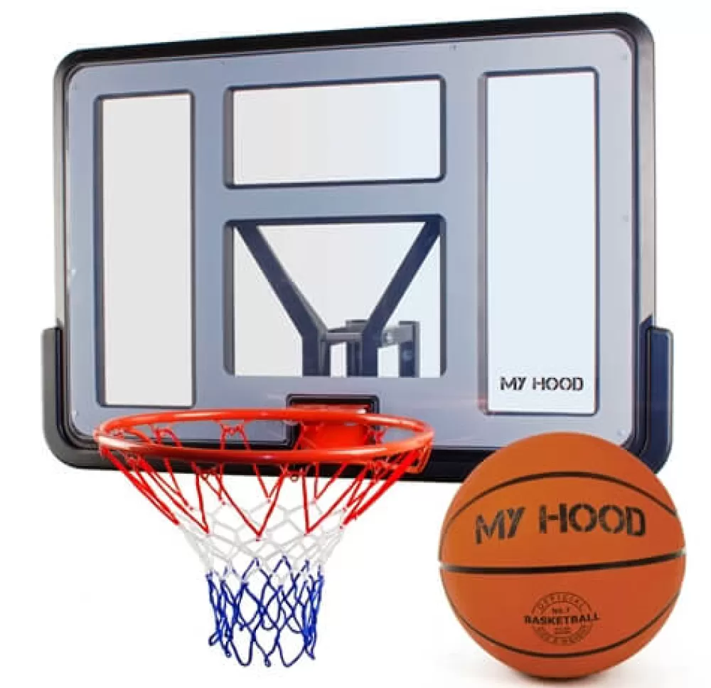 Basketballkorb Pro Auf Brett Mit Ball - -My Hood New