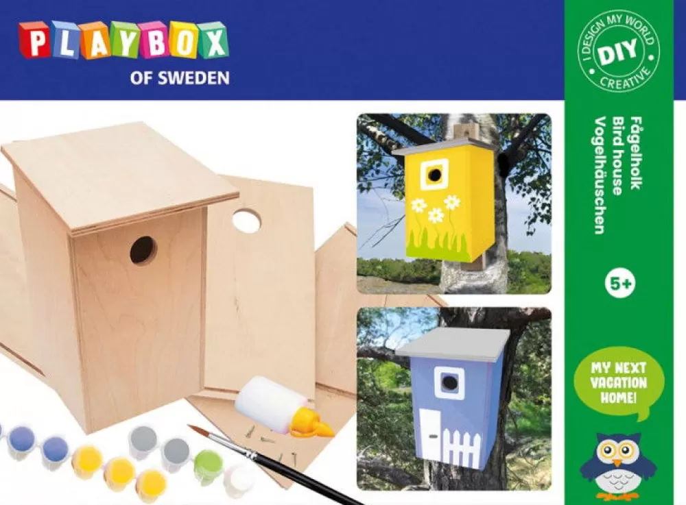 Playbox Bauen & Malen - Vogelhauschen Best