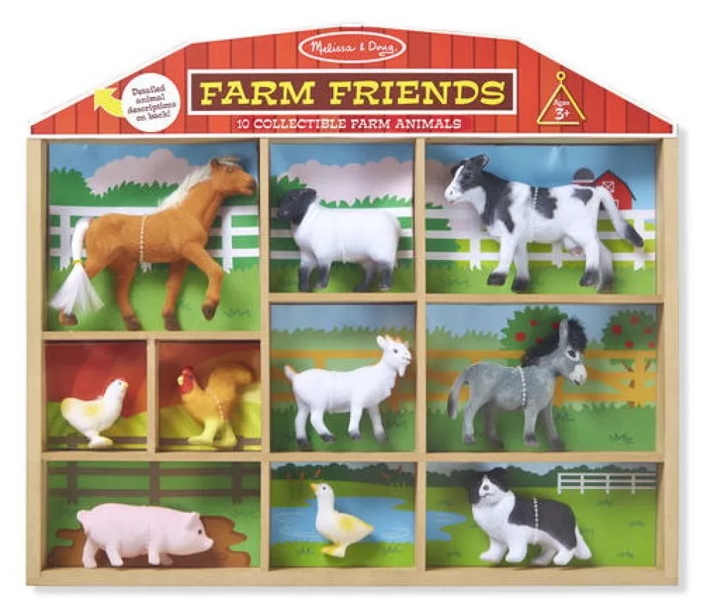 Melissa and Doug Bauernhoftiere - 10 Stk. Cheap