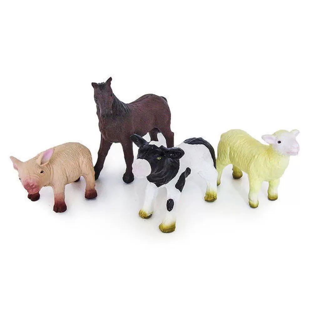 Green Rubber Toys Bauernhoftiere Aus Naturgummi Best Sale