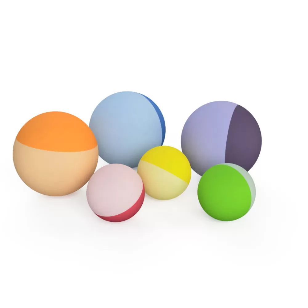 Ballset Rainbow, 6 Stk-bObles Best Sale