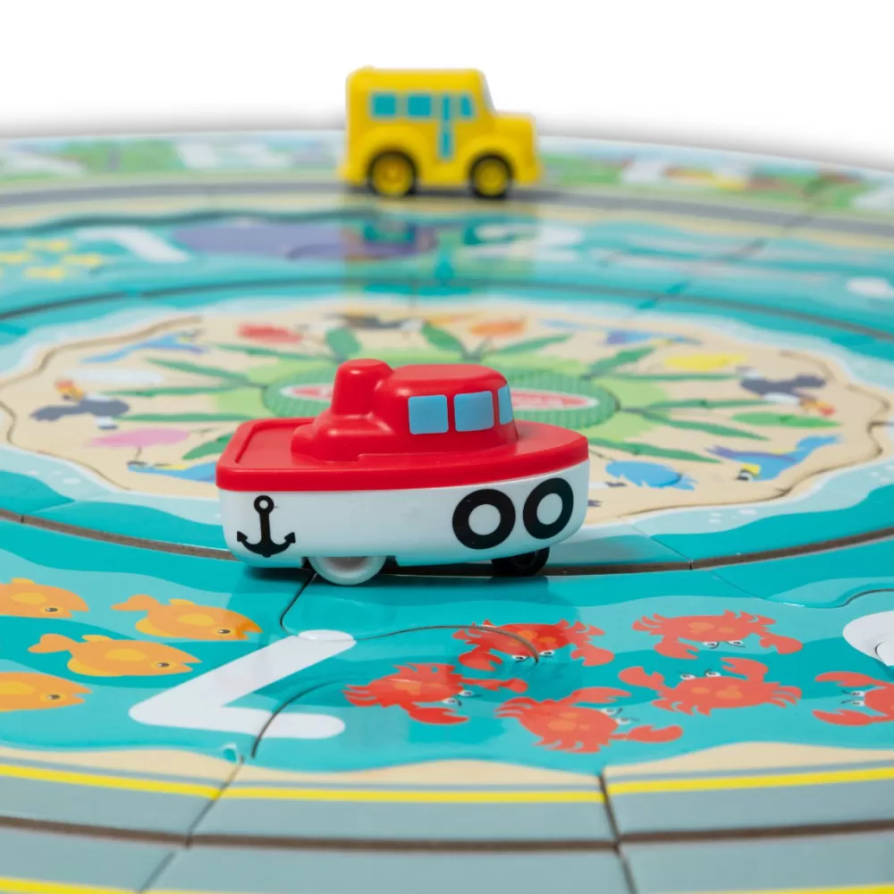 Bodenpuzzle "Kuste" M. Fahrbahn, 48 Teile-Melissa and Doug Discount