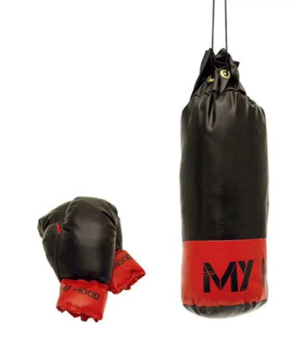 Boxsack Mit Handschuhen - 1 Kg.-My Hood Best