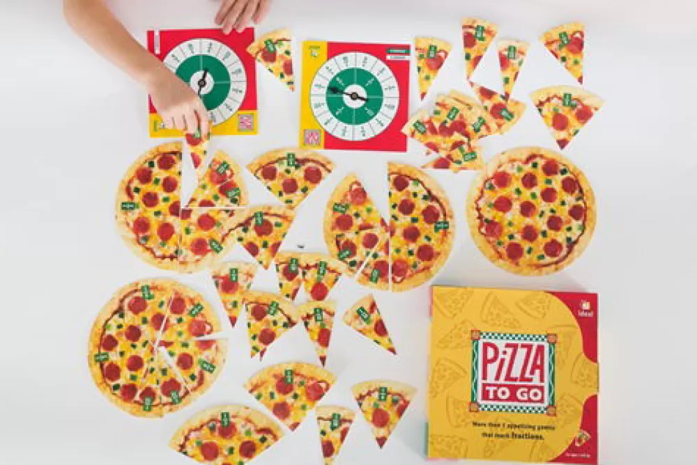 Bruchspiel - Pizza To Go-Educational Advantage Clearance