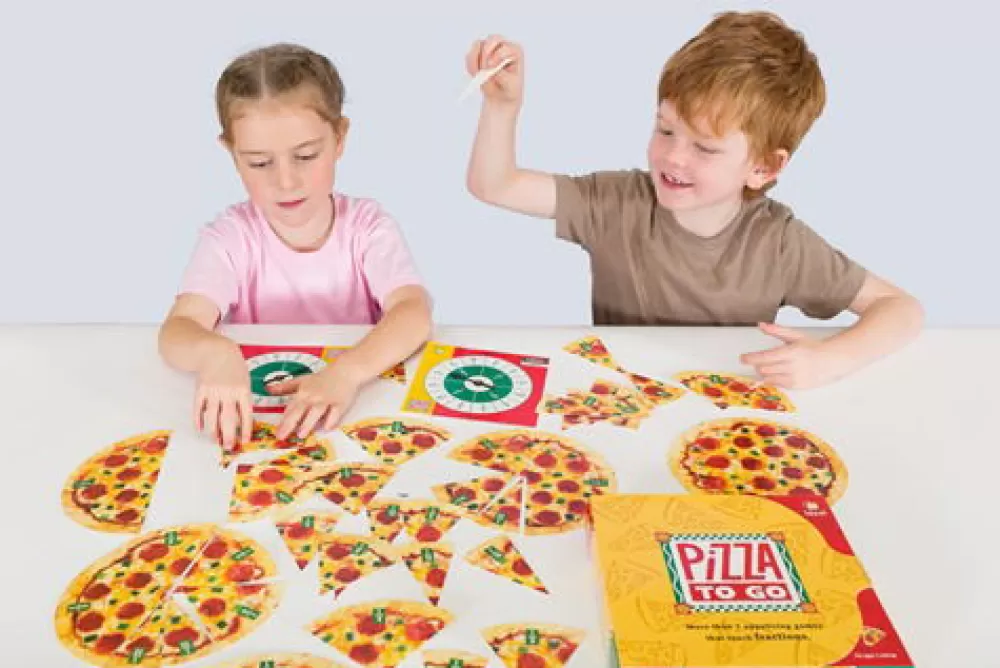 Bruchspiel - Pizza To Go-Educational Advantage Clearance