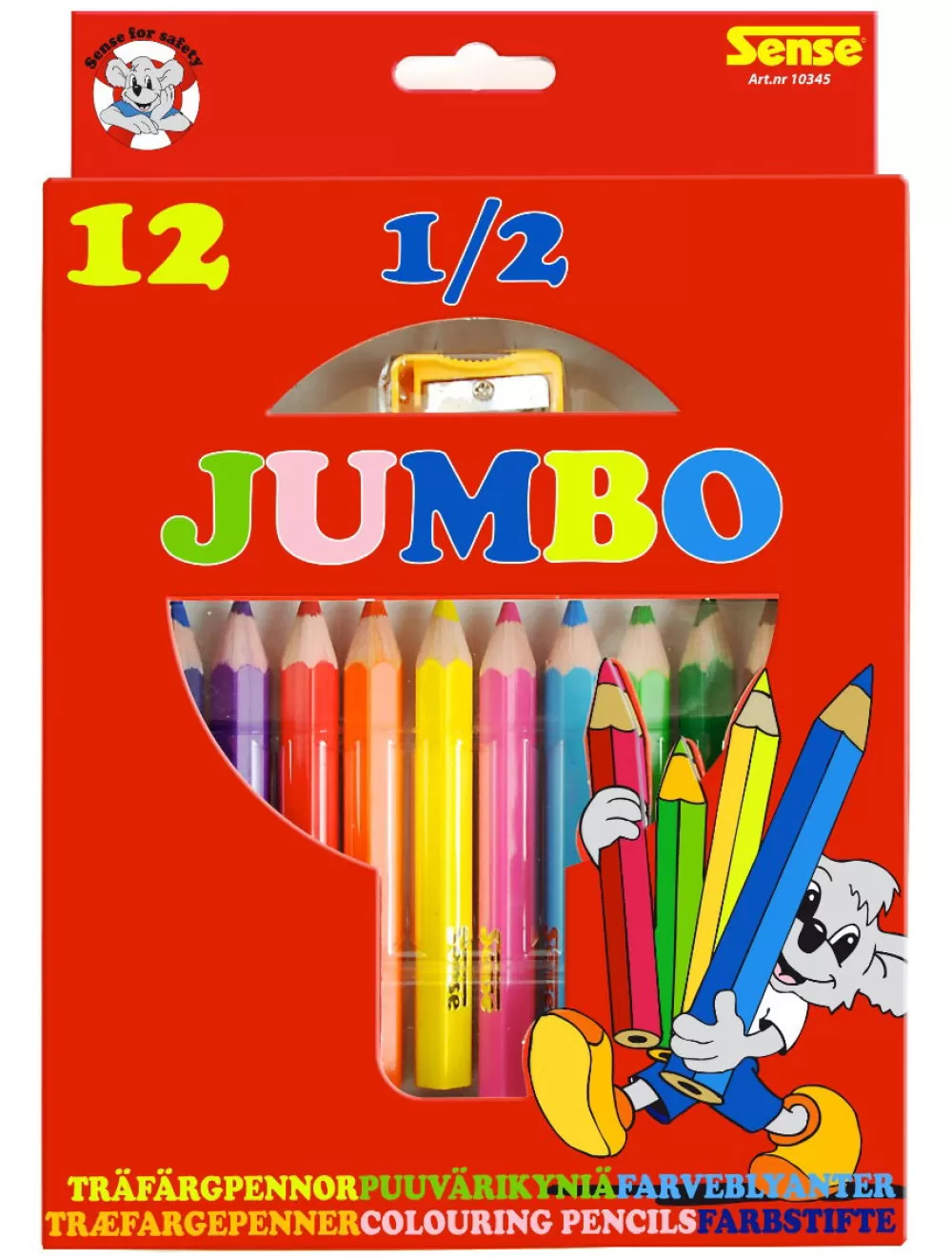 Sense Buntstifte - 1/2 Jumbo, 12 Stk. Shop