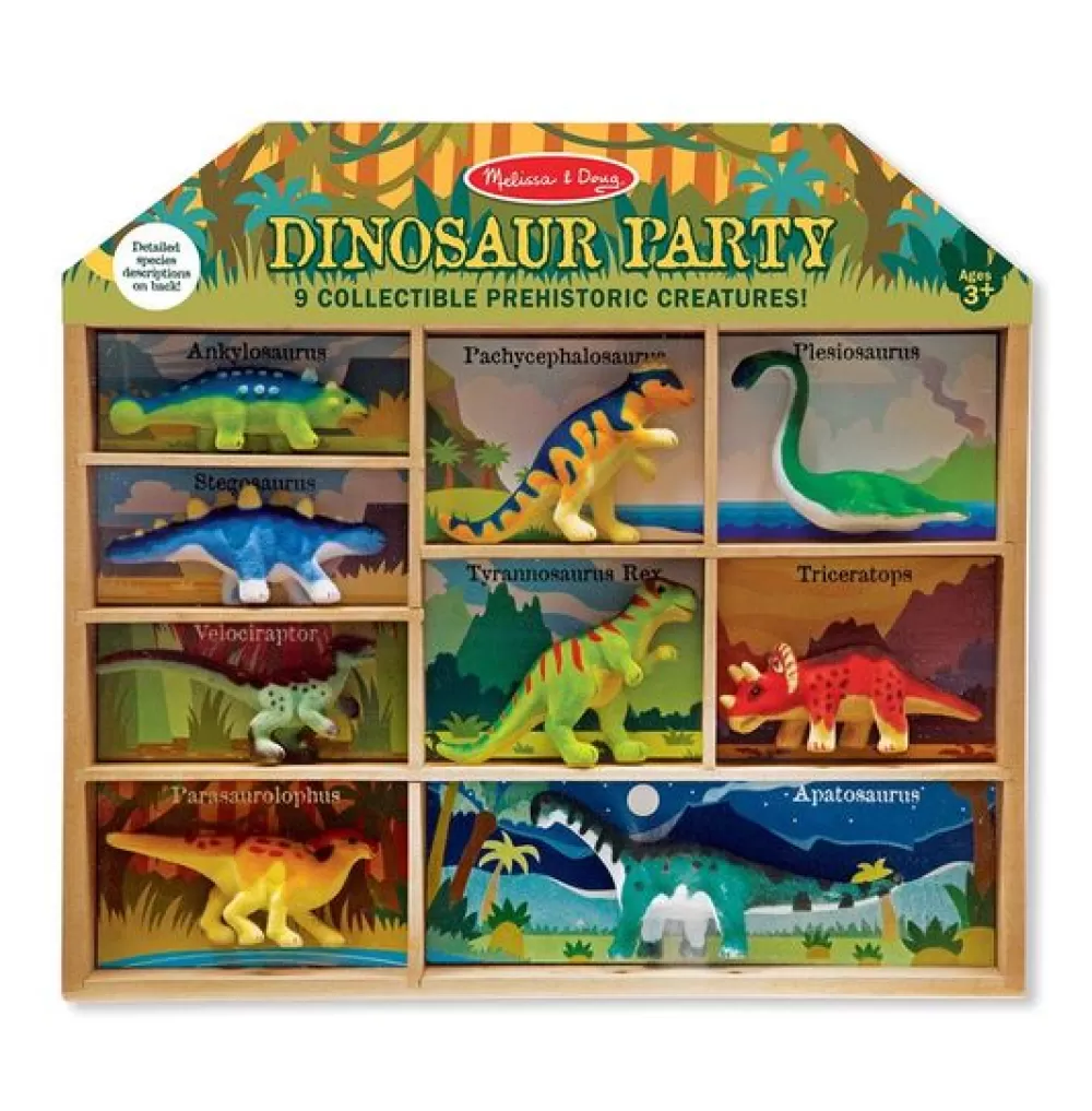 Dinosaurier Im Setzkasten - 9 Stk.-Melissa and Doug Cheap