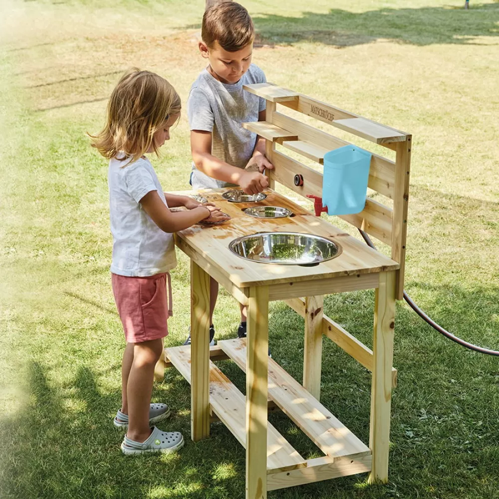 * Gartenspiel - Matschkuche Mit Wassertank Sale