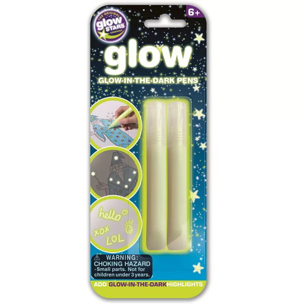 Brainstorm Glow Filzstifte - Gebrochen Weis, 2 Stk. Sale