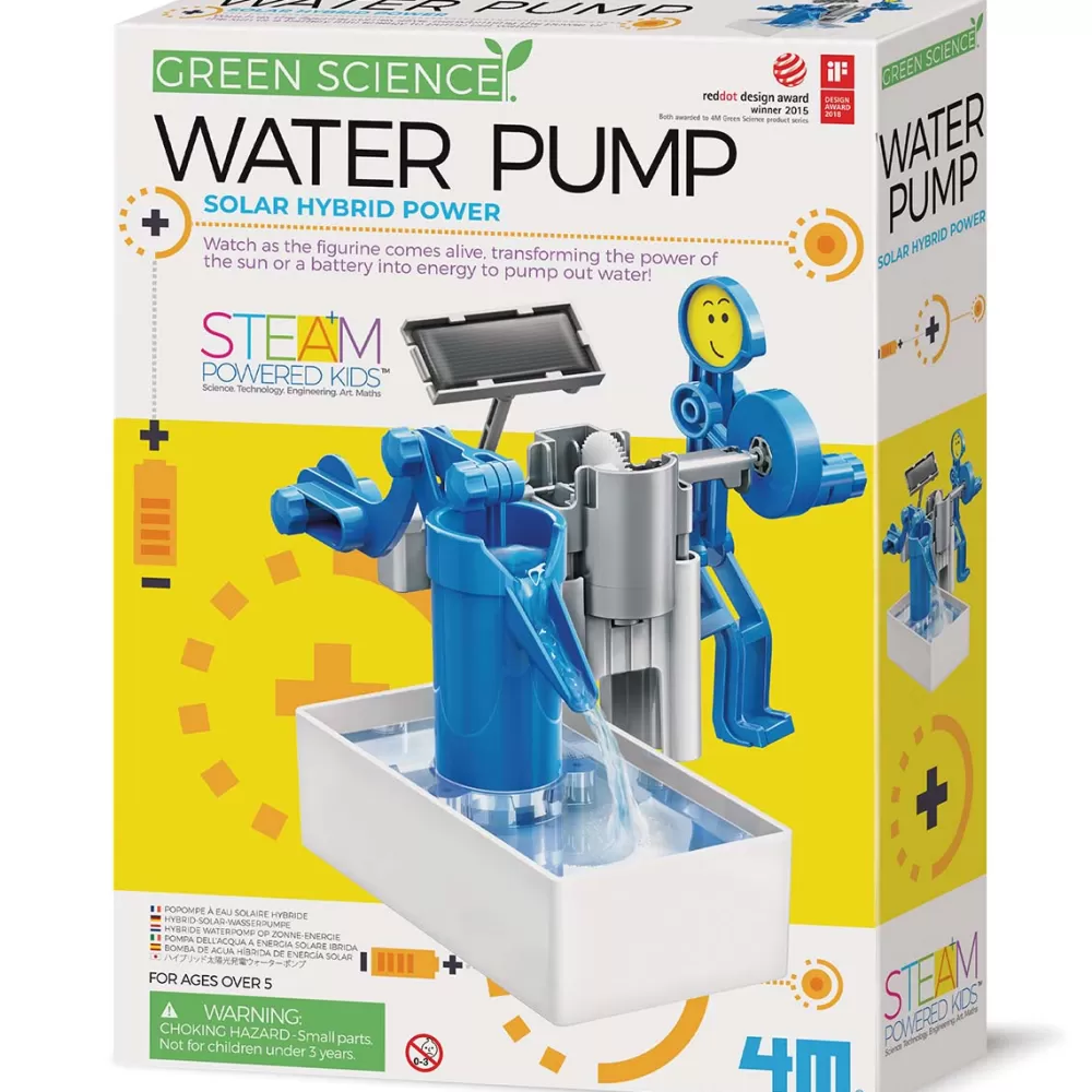 4M Green Science - Baue Eine Solarwasserpumpe New