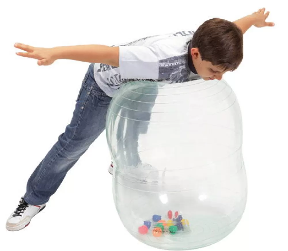 Gymnastikball Rolle - Transparent, O 55 Cm-Gymnic Online