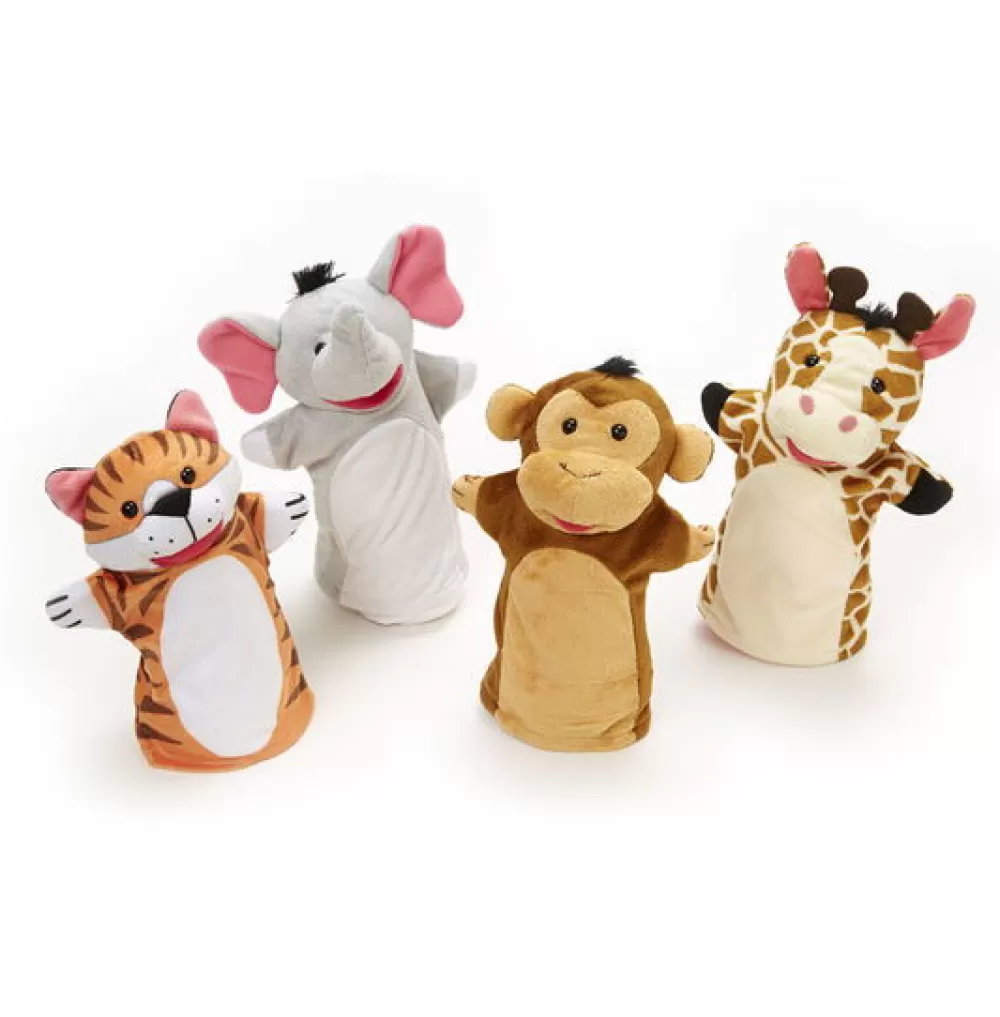 Melissa and Doug Handpuppen - Safaritiere, 4 Stk. Best Sale