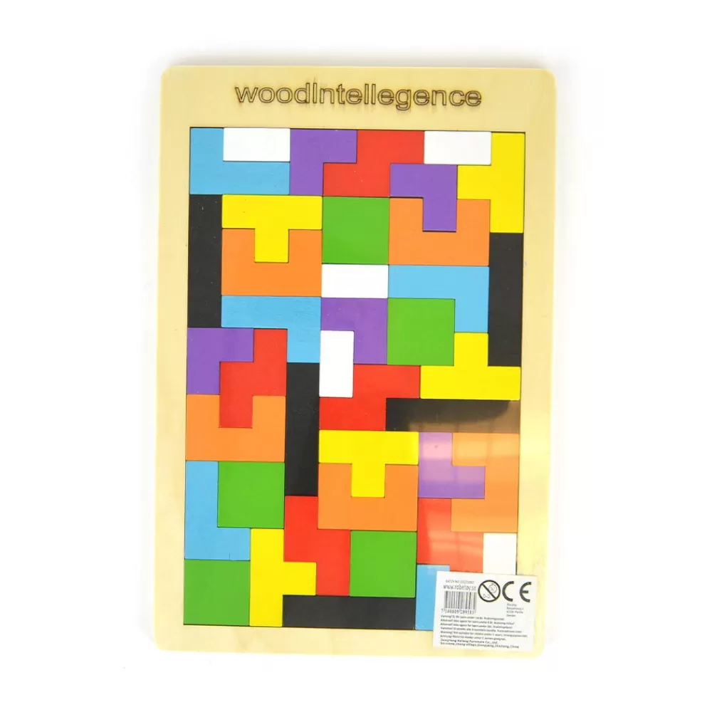 * Holzpuzzle Tetris Online