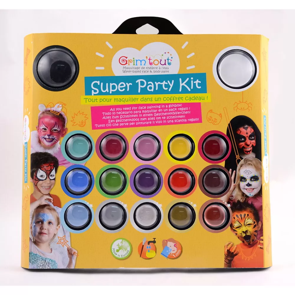 Kinderschminke - Super Party Kit-Grim'Tout Cheap