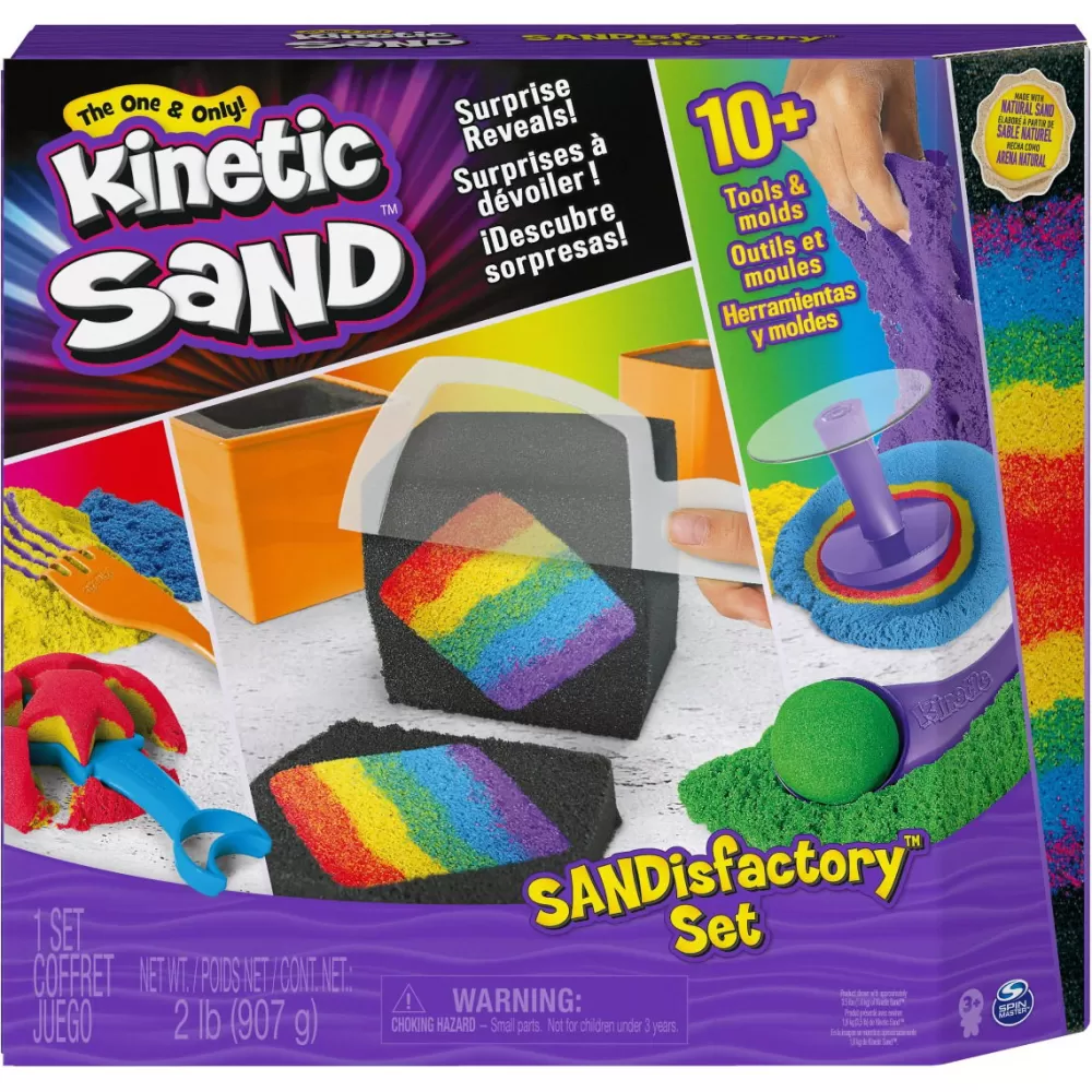 Kinetic Sand ® - Sandisfactory Set New