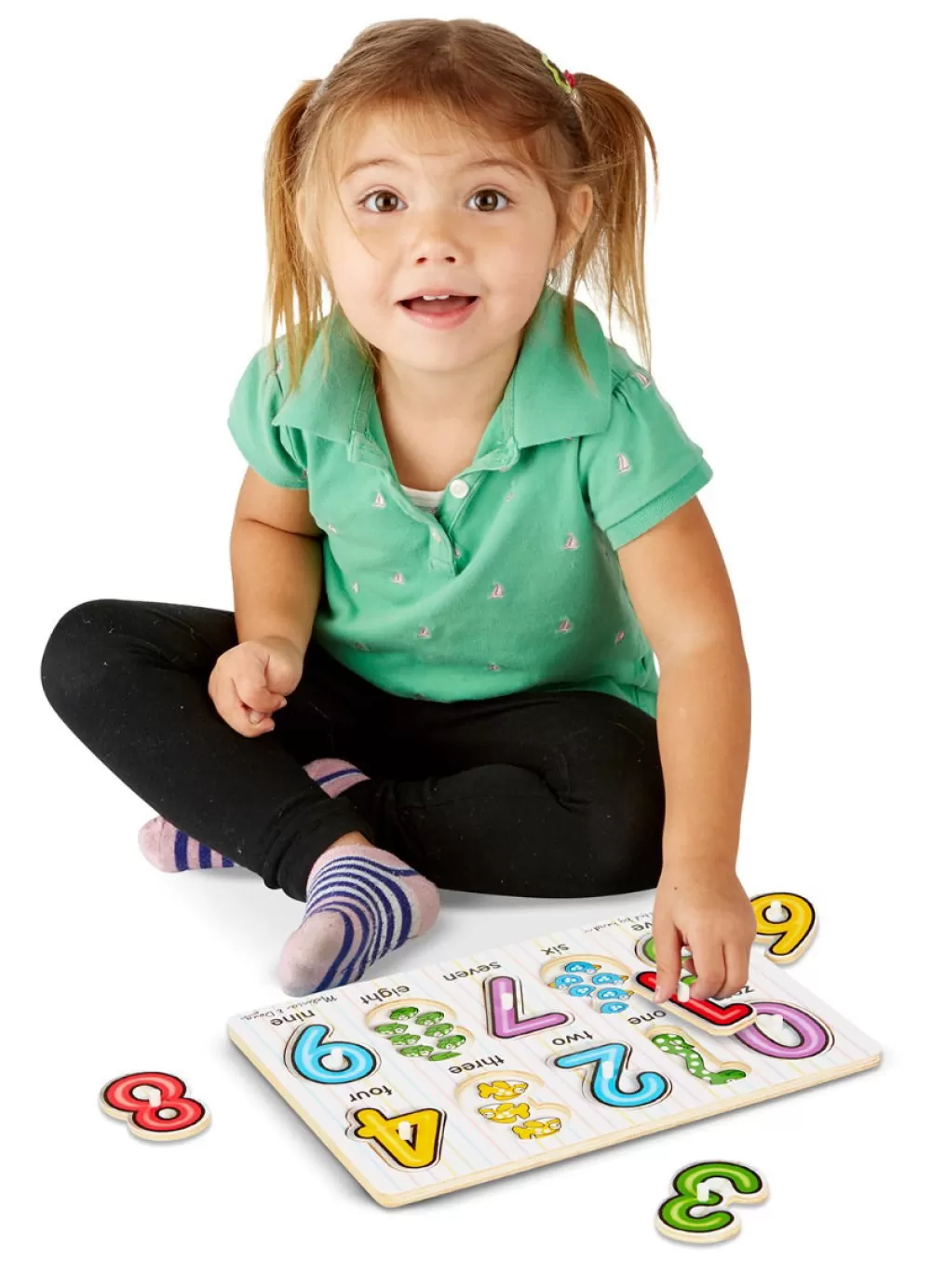 Melissa and Doug Knopfpuzzle - Zahl Bis 10 Shop