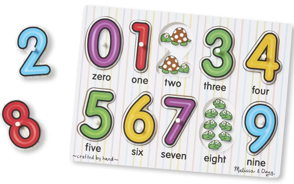 Melissa and Doug Knopfpuzzle - Zahl Bis 10 Shop