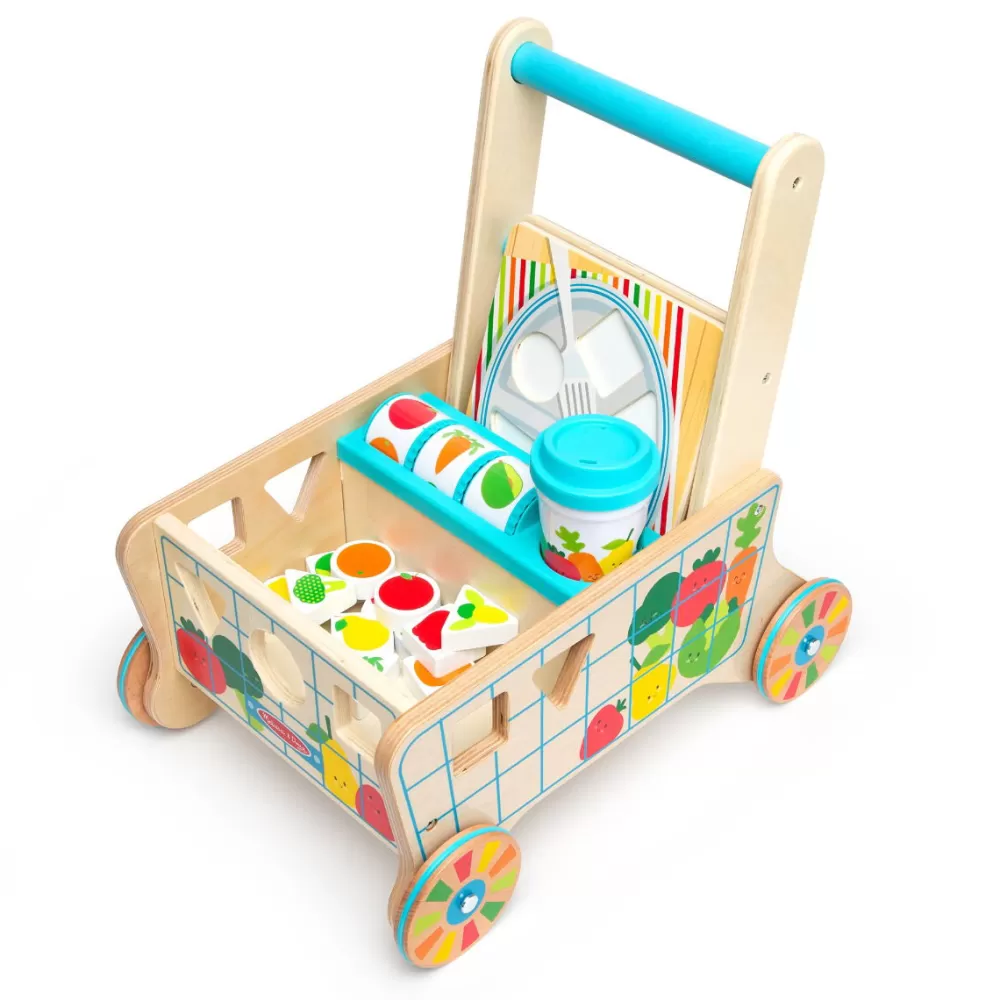 Lauflern- & Einkaufswagen Mit Aktivitaten-Melissa and Doug Best