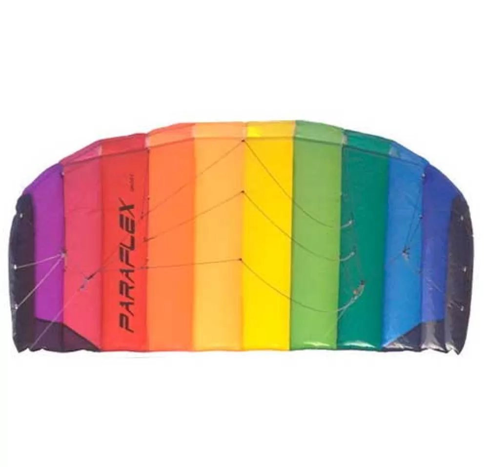 * Lenkdrachen Paraflex Rainbow - 120 Cm Flash Sale