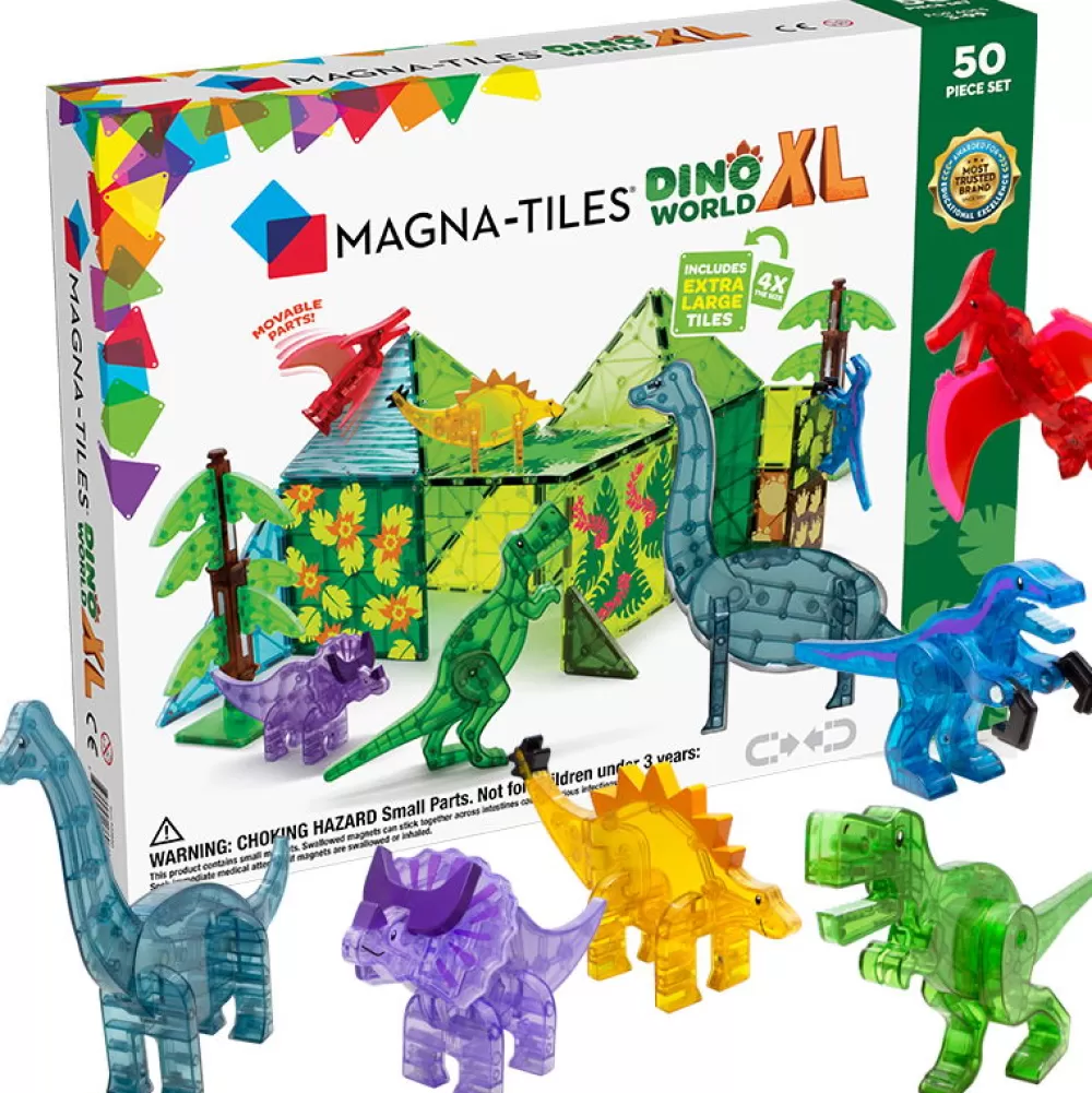 Magna-Tiles - Dino World Xl, 50 Teile Discount