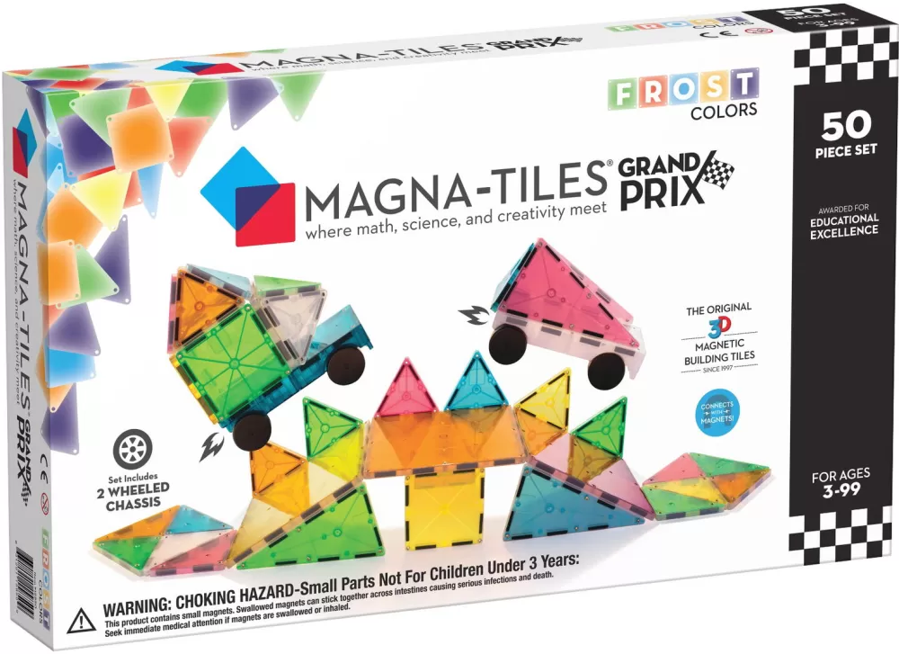 Magna-Tiles Grand Prix - 50 Stk. Hot