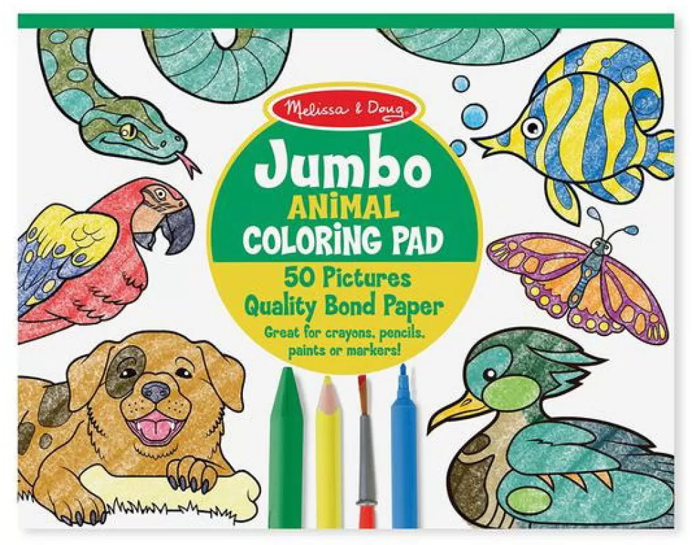 Melissa and Doug Malbuch Jumbo - Tiere Store