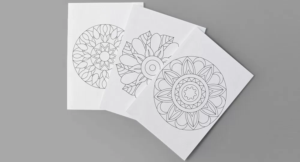 Mandalas Malbuch - Jahreszeiten Store