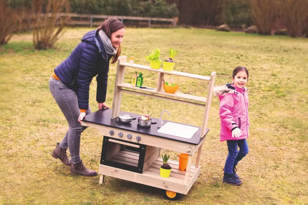 Beleduc Mobile Spielkuche Für Den Garten Sale