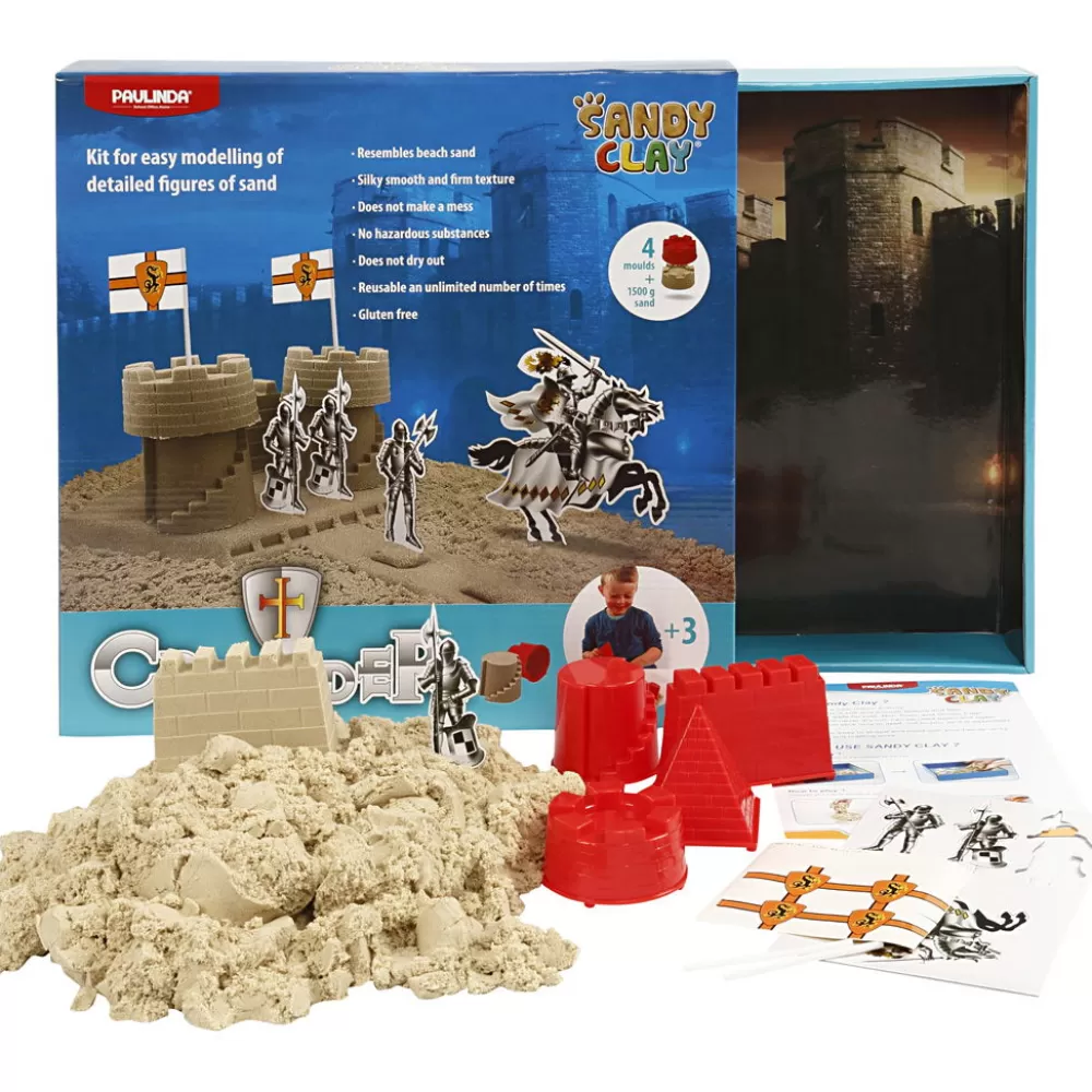 Modelliersand Ritterburg - 1,5 Kg-Sandy Clay Best