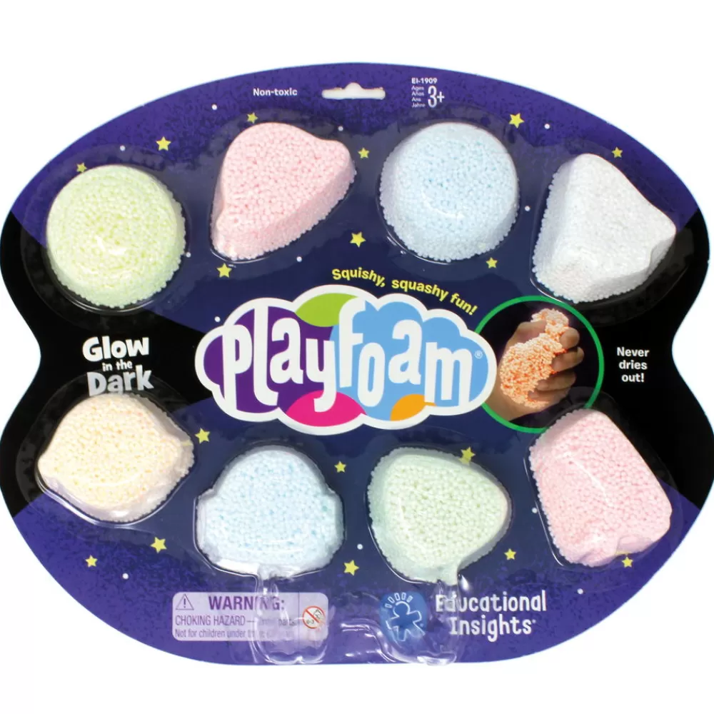 Playfoam - Glow In The Dark, 8Er Set-Learning Resources Clearance