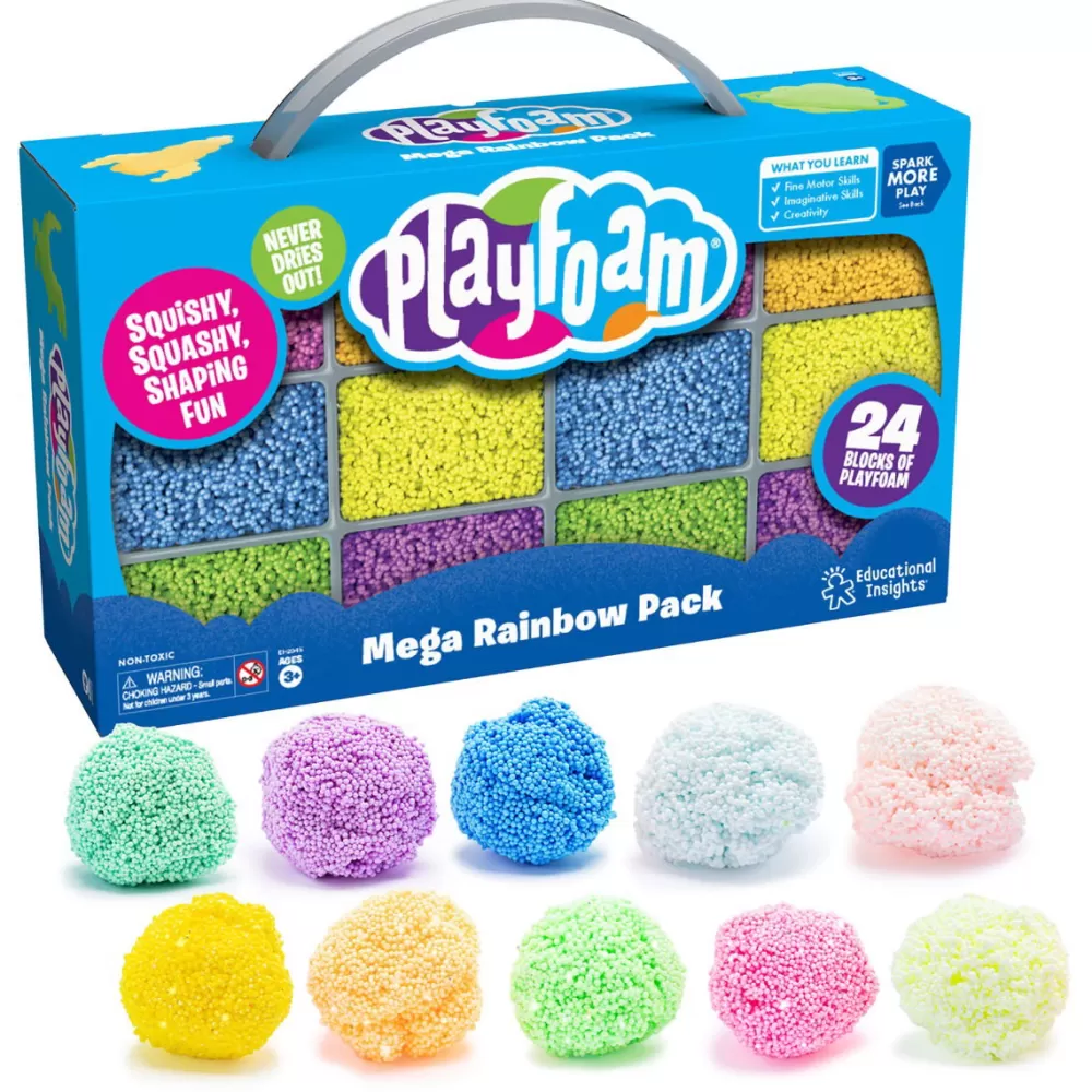 Learning Resources Playfoam - Groses Regenbogen Set, 24-Teilig Discount