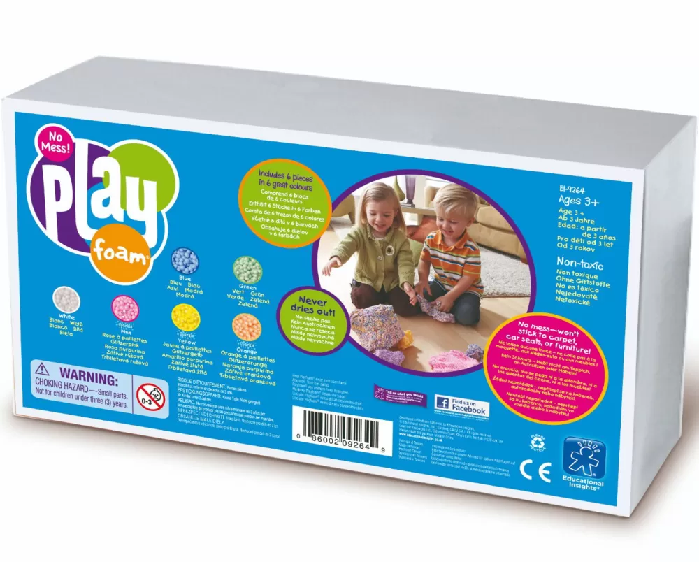 Learning Resources Playfoam Jumbo-Paket - 6 Farben Online