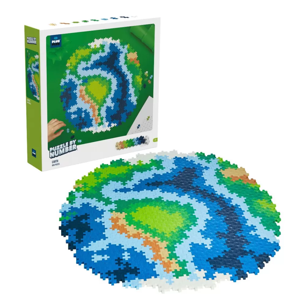 Plus-Plus - Puzzeln Nach Zahlen, Erde, 800 T. New