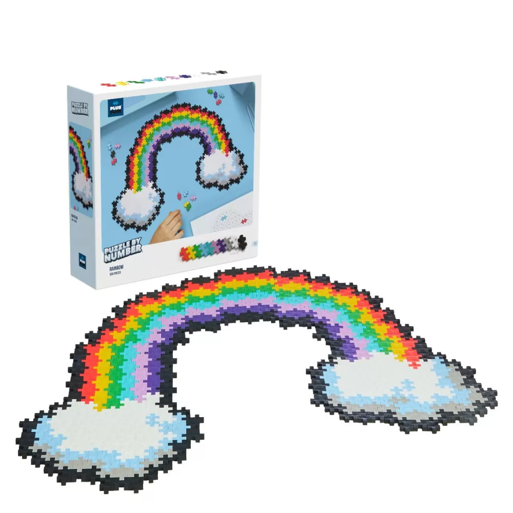 Plus-Plus - Puzzeln Nach Zahlen, Regenbogen, 500 T Store