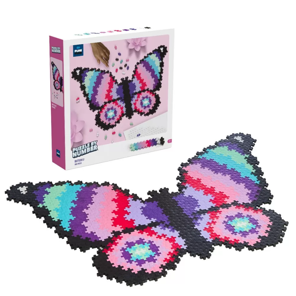 Plus-Plus - Puzzeln Nach Zahlen, Schmetterling,800 Outlet