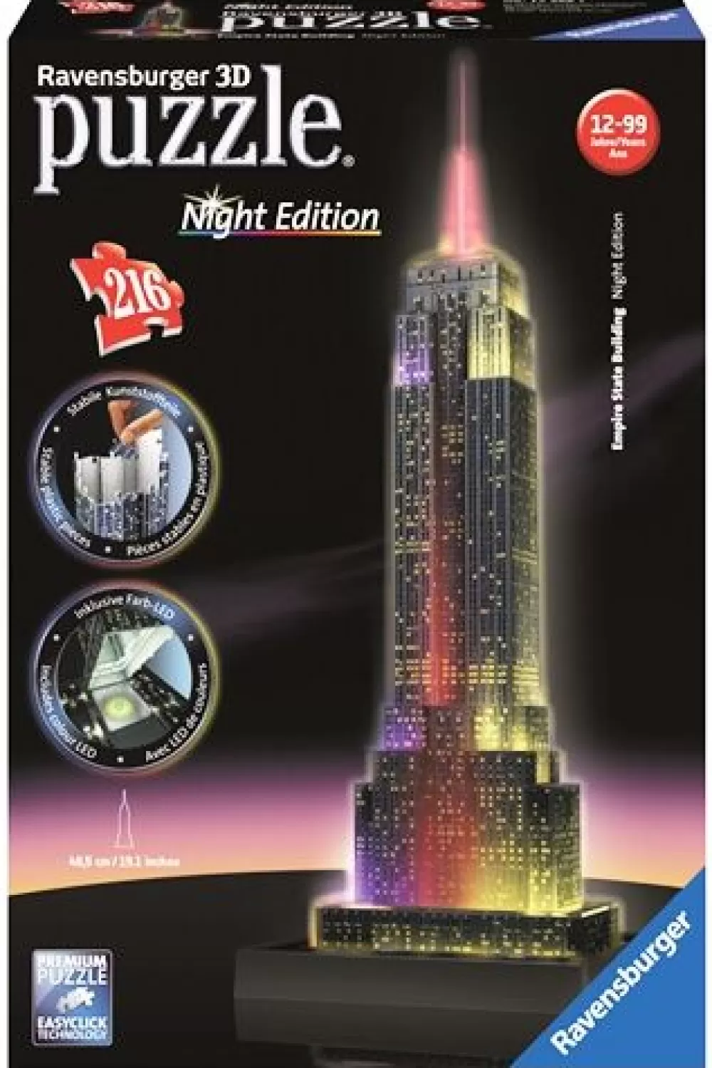 Puzzle 3D - Mit Led Licht, 216 Teile-Ravensburger Online