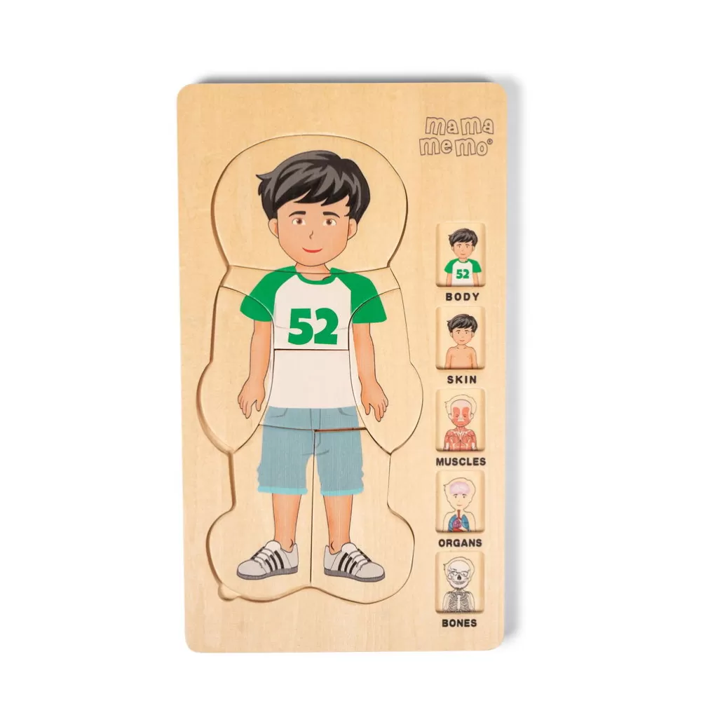 MaMaMeMo Puzzle - Anatomie Junge Shop