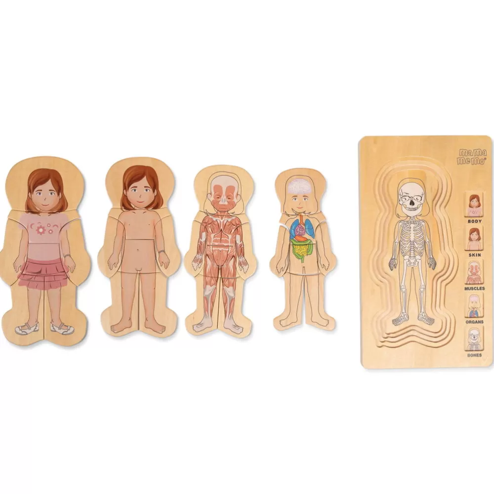 MaMaMeMo Puzzle - Anatomie Madchen Shop