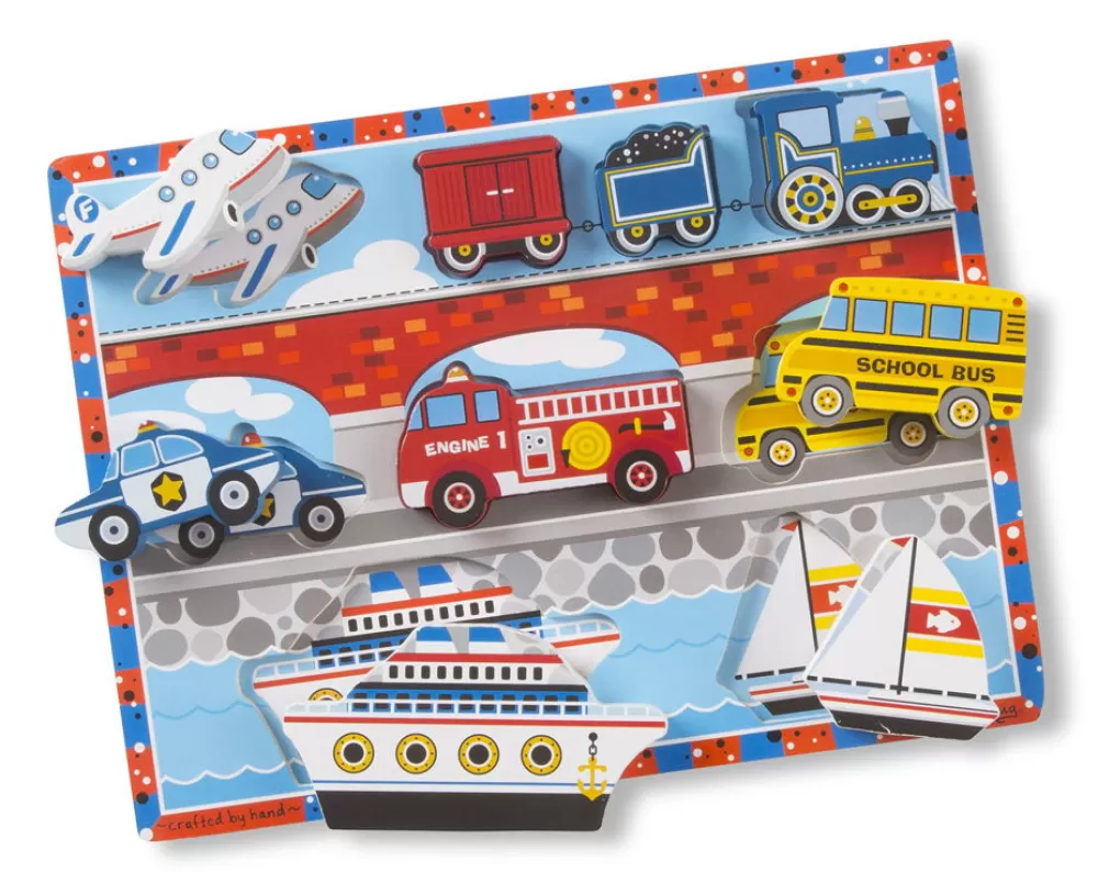 Puzzle Jumbo - Fahrzeuge-Melissa and Doug Discount