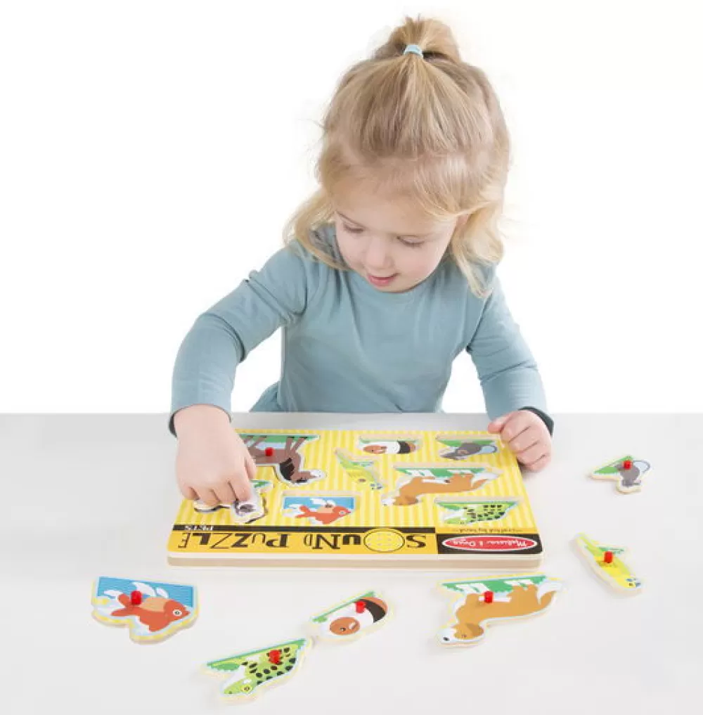 Melissa and Doug Puzzle Mit Ton - Haustiere Online