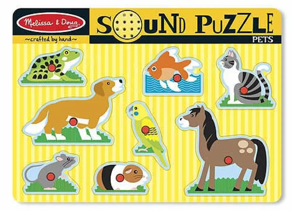 Melissa and Doug Puzzle Mit Ton - Haustiere Online