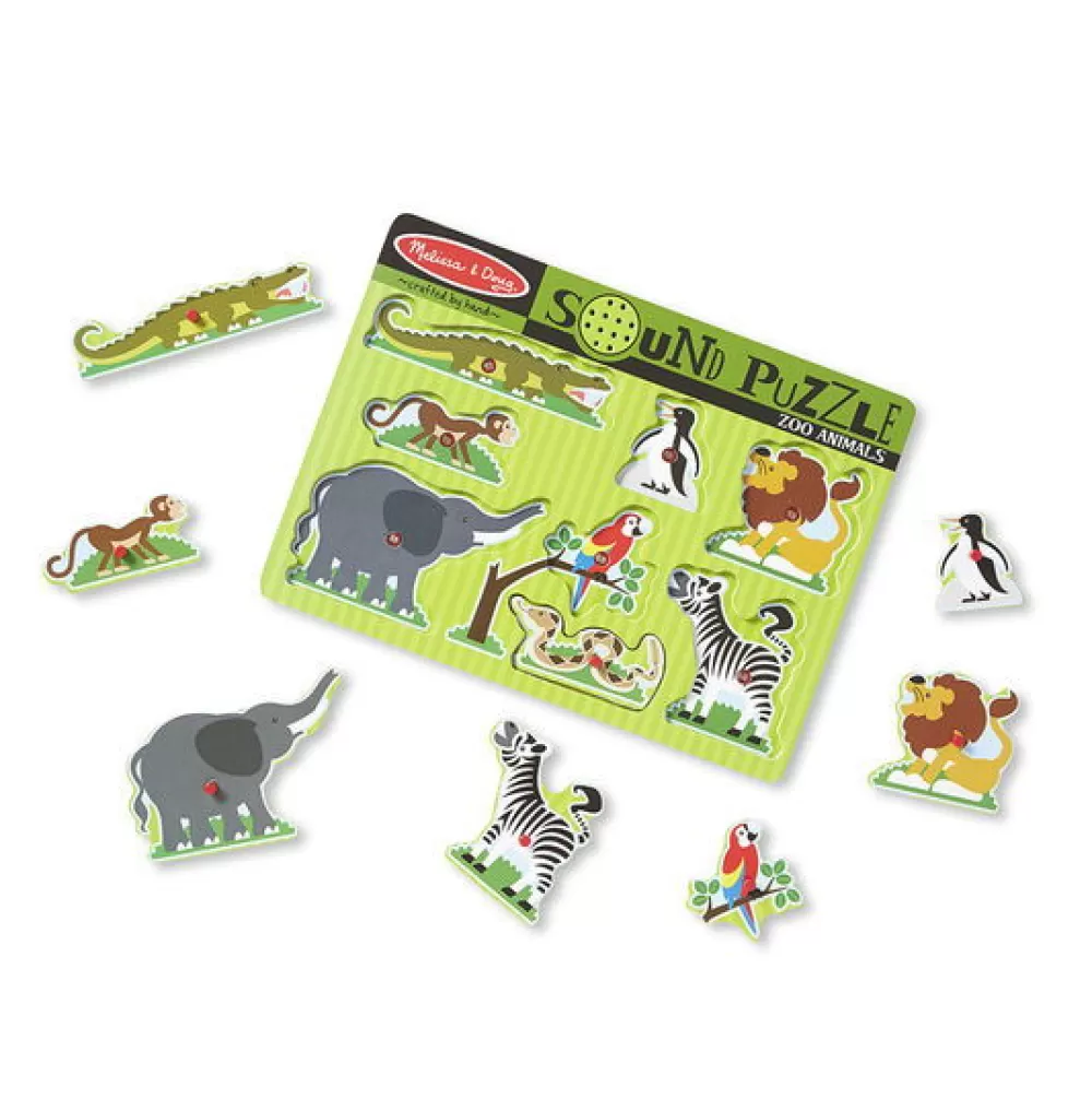 Puzzle Mit Ton - Zoo-Melissa and Doug Clearance