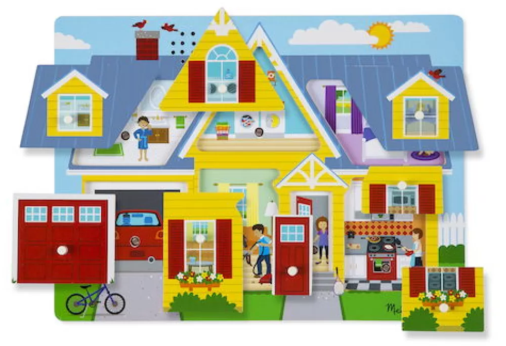 Puzzle Mit Ton - Zuhause-Melissa and Doug Hot