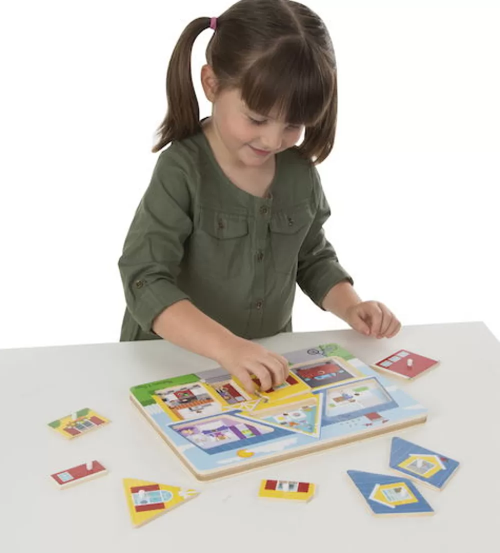 Puzzle Mit Ton - Zuhause-Melissa and Doug Hot